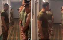 Әскердегі әлімжеттік: Желіде сарбаздарды аяусыз тепкілеген қызметкердің видеосы тарады