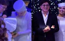 «Дәстүрді білмейді»: Сәкен Майғазиевтің әйелі тұсау кесемін деп сынға қалды (ВИДЕО) 