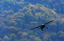 Көкте ұшақ пен тікұшақ соқтығысып қалды – жантүршігерлік апаттың видеосы