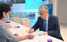 Президент сайлауда дауыс берді