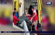 «Қайраттың» қақпашысы Темірлан Анарбеков «Ақтөбеге» қарсы ойында жарақат алды