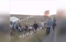 Алматы облысында автобус пен жеңіл көлік соқтығысты: екі адам қаза тапты