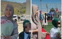 “Қарапайым адамның баласы ше?”: Айдана Меденованың қызының хиджабпен мектепке кіруі қоғамда дау тудырды