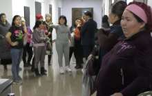 Қызылордада бір топ әйел АӘК төлеудің жаңа шартына қарсы шықты