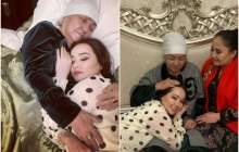 "Жұмақтың құшағында": Жазира Байырбекованың анасының қойнында жатқан суретті жұрттың жүрегін елжіретті