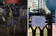 Ақтауда екі бала отырған әткеншек газельге соқтығысты: Аттракцион уақытша жабылды