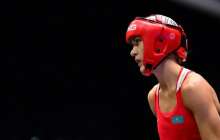 Карина Ибрагимова бокстан Әлем чемпионатында алғашқы жекпе-жегінде жеңіске жетті