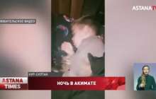 "Не өлігімді алып шығасыздар, не пәтер бересіздер": Нұр-Сұлтанда көпбалалы ана әкімдік ғимаратында түнеп жүр