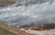 Ақтөбе облысында 550 гектар жер алапат өртке оранды