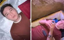 Қазақстандық блогер өзін тірідей көміп, желіде тікелей эфирге шыққан (видео)