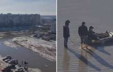 Қаланы су басты. Оралдықтар қайықпен жүруге мәжбүр