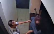 Астанада әскери музыкант тұрғын үйдегі камераның арқасында үлкен қайғының алдын алды (ВИДЕО)