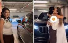 "Халықтың ақшасына алып жатыр": Ырысбала Икрамбай сіңлісіне көлік сыйлады