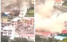 Үндістанда жойқын лай көшкіннен кейін жүзге жуық адам із-түзсіз жоғалып кетті (видео)