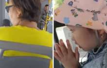 Автобуста аутизмге шалдыққан баланы балағаттаған әйел көпшілікті ашуландырды