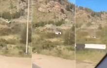 Павлодар облысында көлік таудан құлап кетті