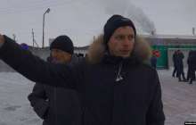 Семейде автобус жүргізушілері наразылыққа шықты