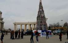 Тәжікстанда "жаңа жылдық шыршаны өртемек болған" ер адам ұсталды