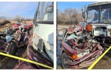 "Көлікті езіп жіберген": Алматы облысында жантүршігерлік жол апаты болды