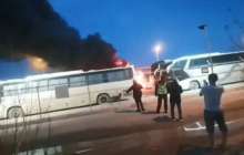 Атырау облысында 5 бірдей автобус өртеніп кетті