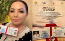 Алтынай Жорабаева "Қазақстан Республикасының құрметті азаматы" атанды (фото)