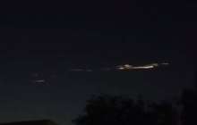 Астана аспанында белгісіз жарық шоғырлары байқалды, куәгерлер видеоға түсіріп үлгерген