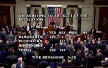 Өкілдер палатасы Трамп импичментін қолдады