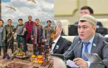 Депутат Дәулет Мұқаев «Алатау серілері» тобын оқытушыларға мәжбүрлеп билет сатқызды деп айыптады 