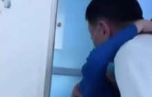 Сырқаттанып қалған немересімен қауышқан Нұртас Айдарбеков көз жасын тыя алмады (видео)