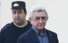 Арменияда бұрынғы президент Саргсян сотқа әкелінді