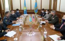 Мұрат Бектанов АҚШ генералы Кеннет Маккензиді қабылдады