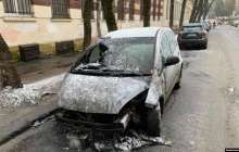 Украинада полицей журналистің көлігін өртеді деген күдікке ілінді