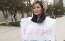 Шымкенттік белсенді жәрдемақының бұрынғы жүйесін қайтаруды талап етті