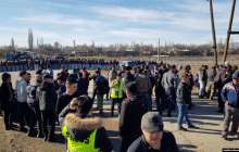 Қордайда тұрғындар қамаудағы азаматтарды босатуды талап етті