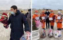 Ақтау әкімі көше сыпырушылардың еңбегін елеп, ерекше құттықтады