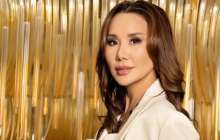 Динара Сәтжан шашын жалбыратып, аяғын айқастырып сәлем салды 