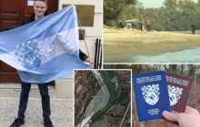 “Жаңа ел”: 20 жастағы жігіт мемлекет құрып, өзін Президент етіп жариялады