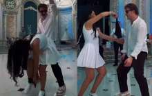 «Түнгі клубпен шатастырып алған ба?»: Тойда іш киімін шешіп билеген қыз сынға қалды 