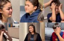 “Әкелеріне өкпелері бар екен” - Қабатовтың балалары ағыл-тегіл жылаған видеолары тарады (ВИДЕО)