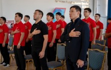 Қызылордада бір топ жас «Дала Қырандары» төсбелгісін алды