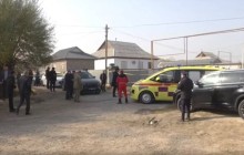 Түркістан облысында өрттен қаза тапқандардың алтауы жер қойнына тапсырылды (ВИДЕО)