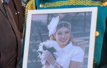 Астанада ерлікпен қаза тапқан 23 жастағы фельдшерді ақтық сапарға шығарып салды