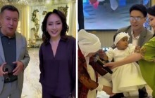 "Алтынайдың қыздарынан аумайды": Айгүл Иманбаева көпшілікке немересін көрсетті (ВИДЕО)