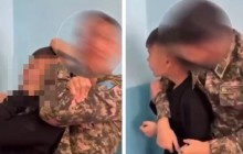 “Жас Ұлан” әскери мектебінде курсанттың күш көрсеткен видеосы тарады