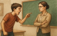 Жамбыл облысында тағы да шу: мұғалімге бейәдеп сөз айтқан оқушының анасы айыппұл төледі