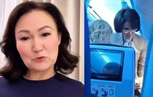 «Пиар емес»: ұшақта министр көмектескен адам танымал журналист болып шықты