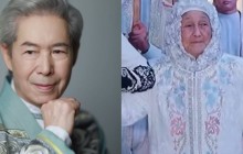 «Қош бол, періште ана!»: Әнші Нұрғали Нүсіпжанов қара жамылды (ВИДЕО)