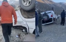 Қайыңдыға барар жолда көлік аударылып, бір адам қаза тапты