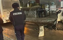 Астанада автобус апатқа ұшырап, бір адам көз жұмды