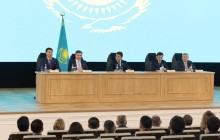 Олжас Бектенов Алматы қаласының активіне жаңа әкім Дархан Сатыбалдыны таныстырды